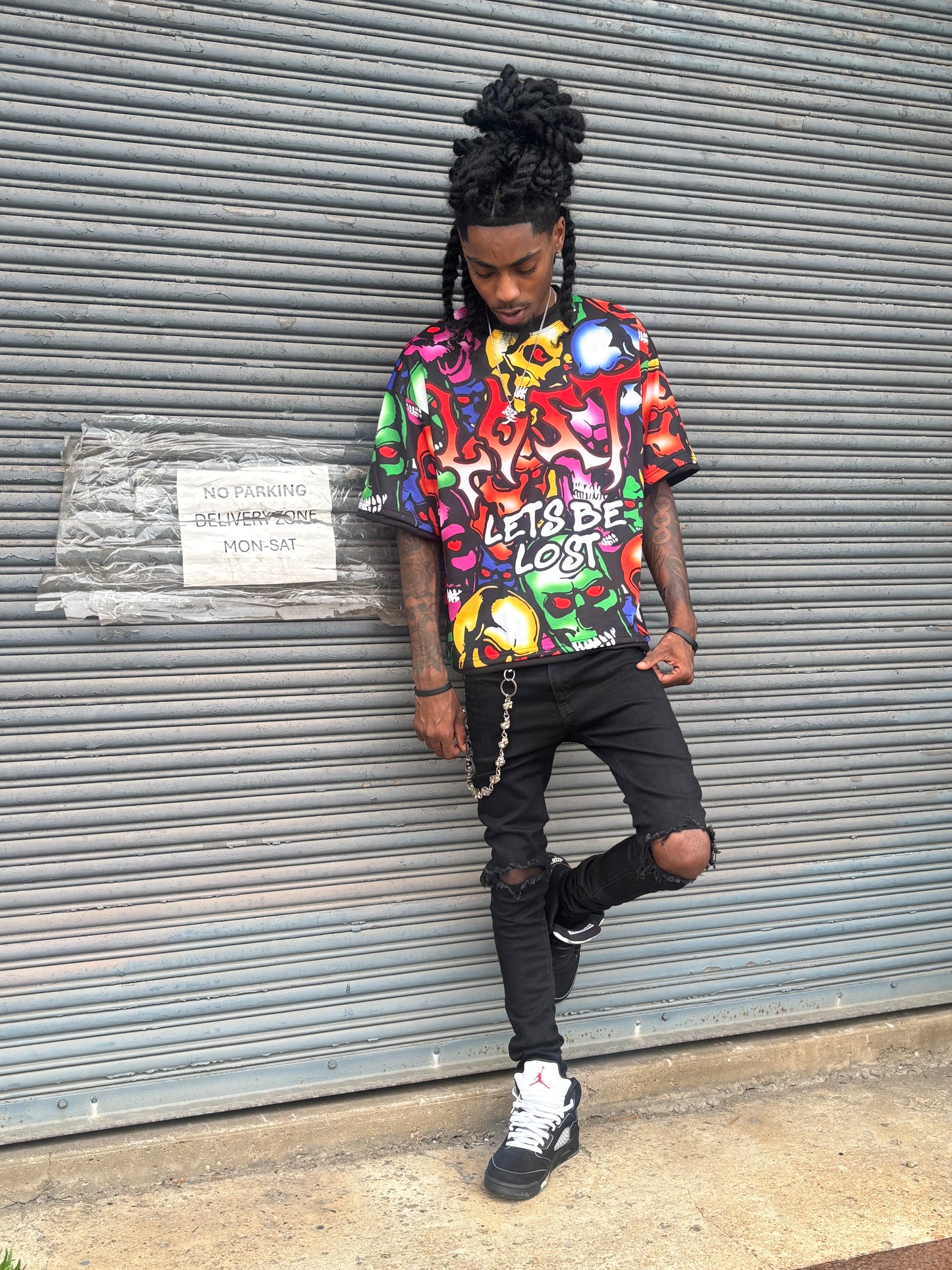 “Colorful Death” Double Layer Tee