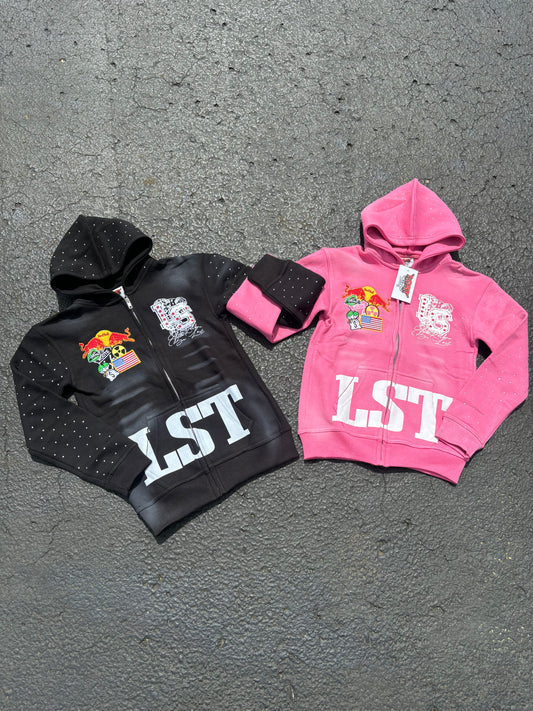 YOUTH Patchwork & Rhinestones Jacket