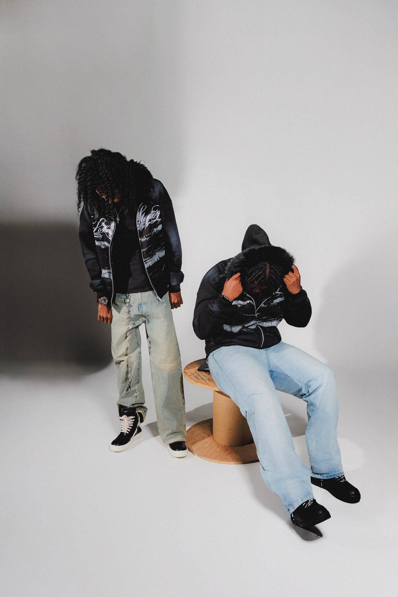 LOST VALLEY FUR HOODIE